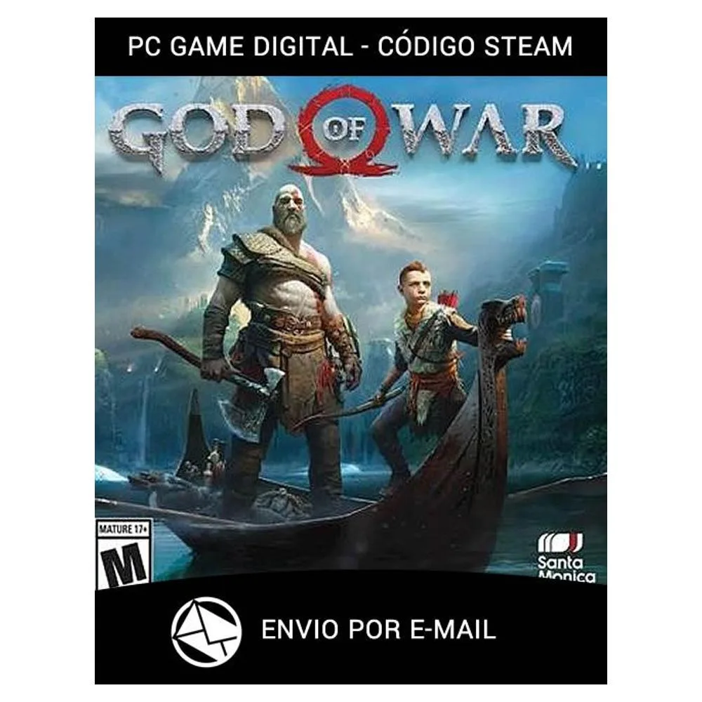 God of War – PC – Código Steam – WOW Games